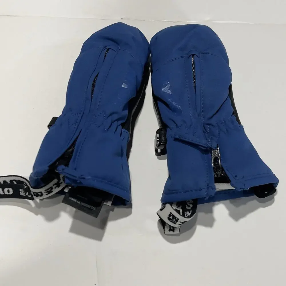 Oyuki Harumaki Kids Mittens Size 0 Royal Blue Ski Snowboard Mitts Hitaloft